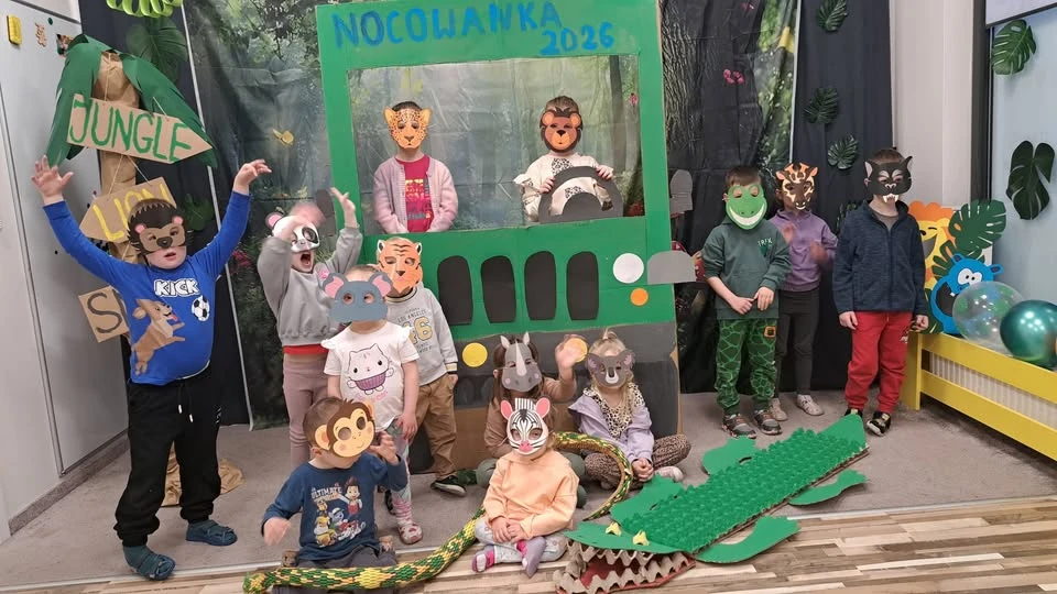 Leśna nocowanka w przedszkolu