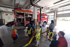 Praca strażaka dla najmłodszych